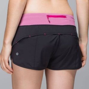 Lulu lemon speed up shorts